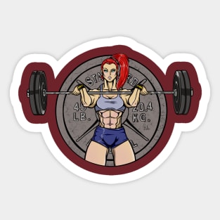 Keep lifting! Sticker